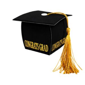 50pk 2" Felt Graduation Hat  Gift Box