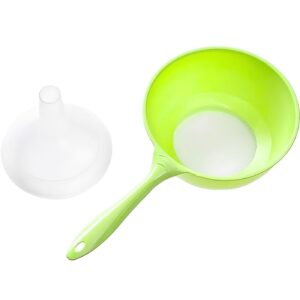 Plastic Funnel w/7" Detachable Strainer