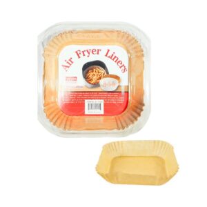 50 Sheet 7.5" Square Air Fryer Liners