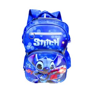 16" 3 Compartment 3D Design Backpack 'Stitch'  [ZERO RATED]