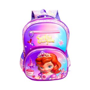 16" 3 Compartment 3D Design Backpack 'Sofia the First' [ZERO RATED]