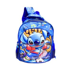 13" 2 Compartment 3D Design Backpack 'Stitch'  [ZERO RATED]