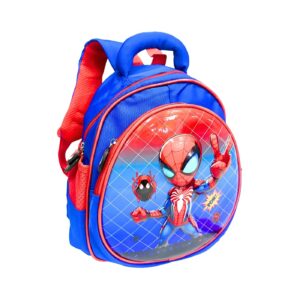 10.5" 2 Compartment 3D Design Backpack 'Mini Spiderman'  [ZERO RATED]