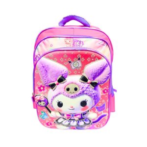 16" 3 Compartment 3D Design Backpack 'Labubu'  [ZERO RATED]