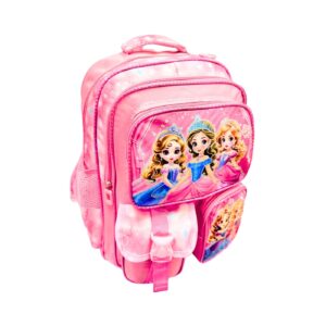 16" Backpack w/2 Compartments & 3 Front Pockets 'Princess' [ZERO RATED]
