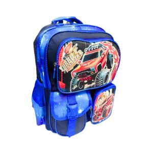 16" Backpack w/2 Compartments & 3 Front Pockets 'Turbo Charger'  [ZERO RATED]