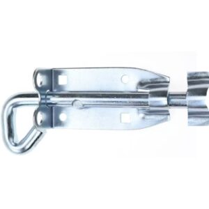 7" Galvanized Door Bolt for Padlock