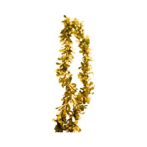 3.5"x6ft Tinse Garland w/Metallic Shapes