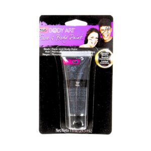 1oz Black Body Art Face & Body Paint 'Tulip'