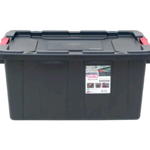 15 Gallon Black Industrial Tote Box