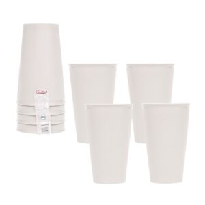 4pc 20oz Gray Pumice Tumbler Set