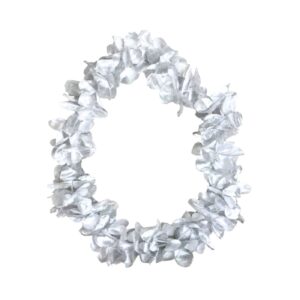 Silver Luxe Hawaiian Lei Necklace
