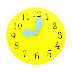 9" Foam Toy Clock