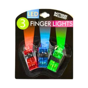 3pk LED Finger Lights