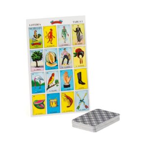 5 1/2" x 8 1/2" Mexican Bingo Card Game 'Chalupa'