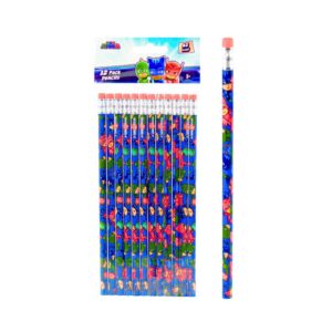 12ct Pencils 'PJ Masks' [ZERO RATED]