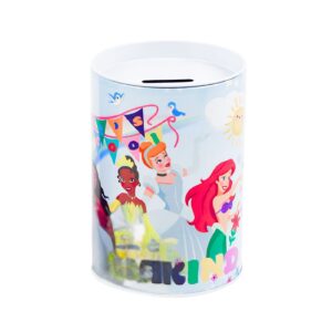 6" x 4" Metal Saving Bank 'Disney Princess'