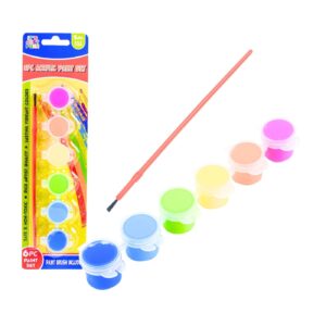 8ct Water Color Paint Set w/ Brush