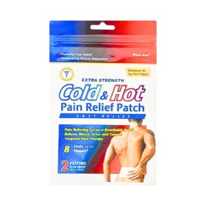 2ct Cold & Hot Pain Relief Patch 'Pure-Aid'
