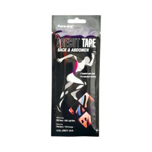 6ct Precut Kinesiology Tape for Back & Abdomen