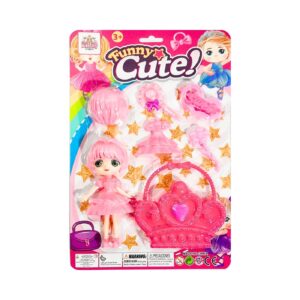 Funny Cute Doll & Beauty Set