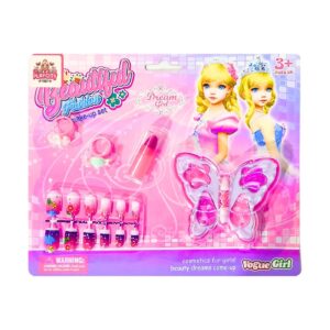 Butterfly Shaped Make Up Set w/ Nails