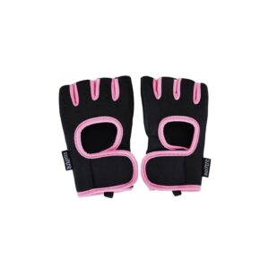 Swift Fit Pink Workout Gloves w/ Padded Palm Grip