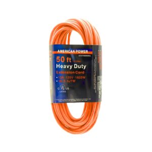 50ft 16/3 Outdoor Extension Cord 'American Power'