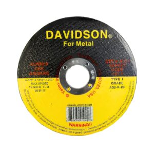 4 1/2" x 1/16" x 7/8" Metal Cut-Off Wheel 'Davidson'
